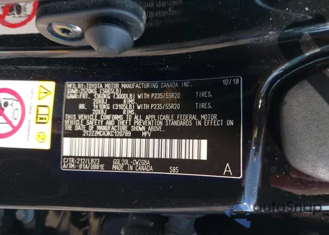 2019 Lexus Rx 350 Base/350 F Sport из США, поврежденный, VIN 2T2ZZMCA3KC120789